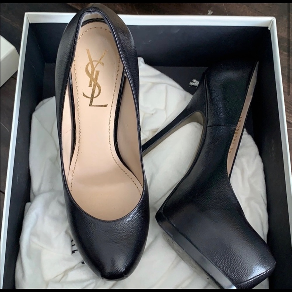 YSl Tribute Pumps